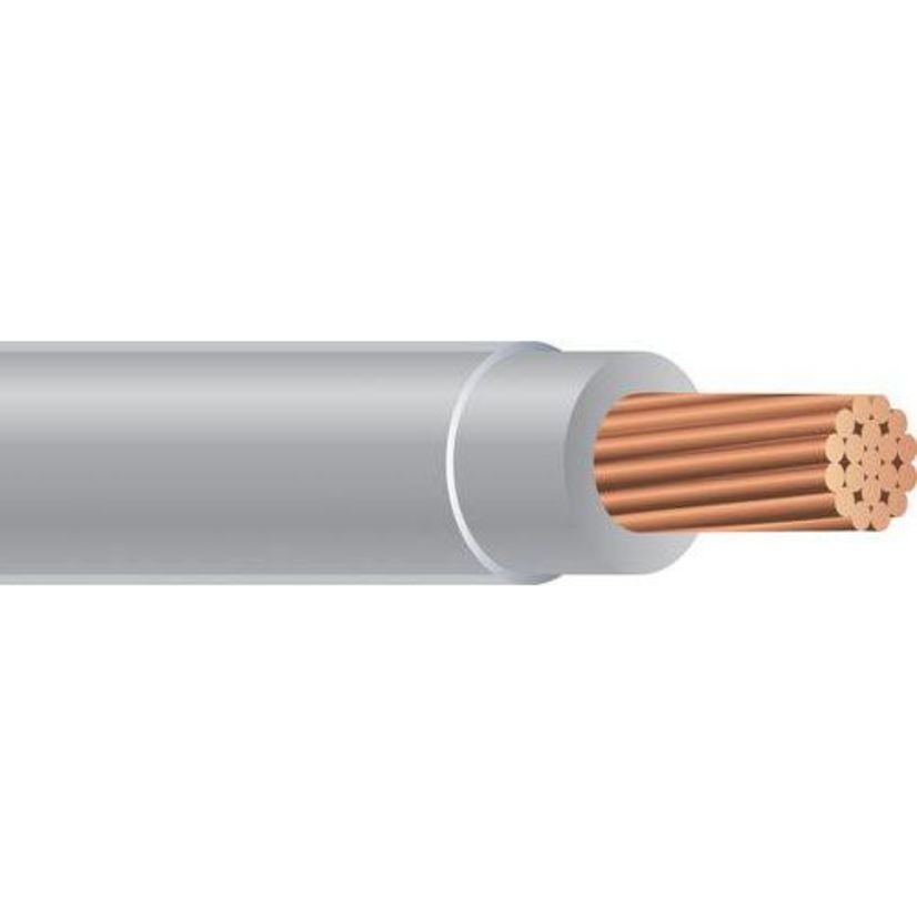 Copper THHN 8 AWG GRAY
